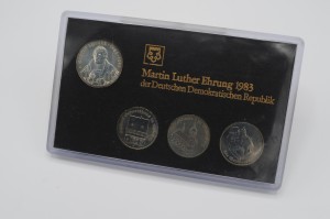 DDR-Münzsatz Martin Luther...