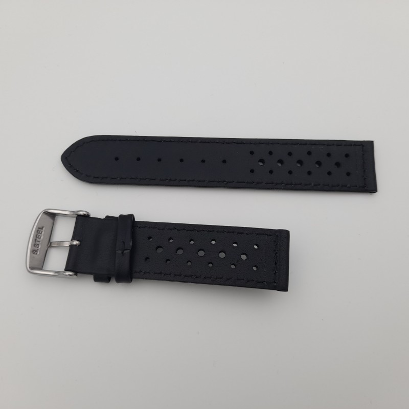 Vintage TAG HEUER Lederarmband Bandanstoss 19.4mm Neu (Neu (gemäss