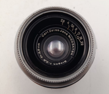 Objektiv Carl Jena Biogon 1:2.8 F=3,5cm (Contax)
